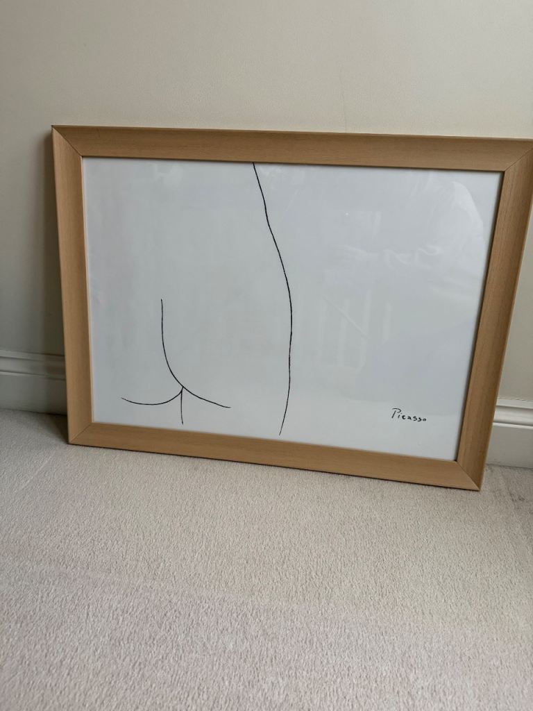 Picasso Style Framed Print