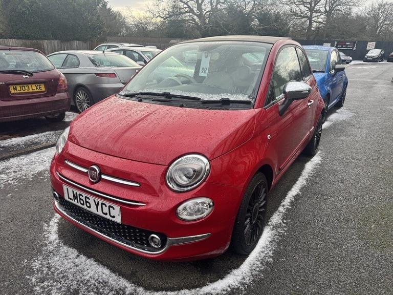 2016 Fiat 500C Lounge Convertible Petrol Automatic