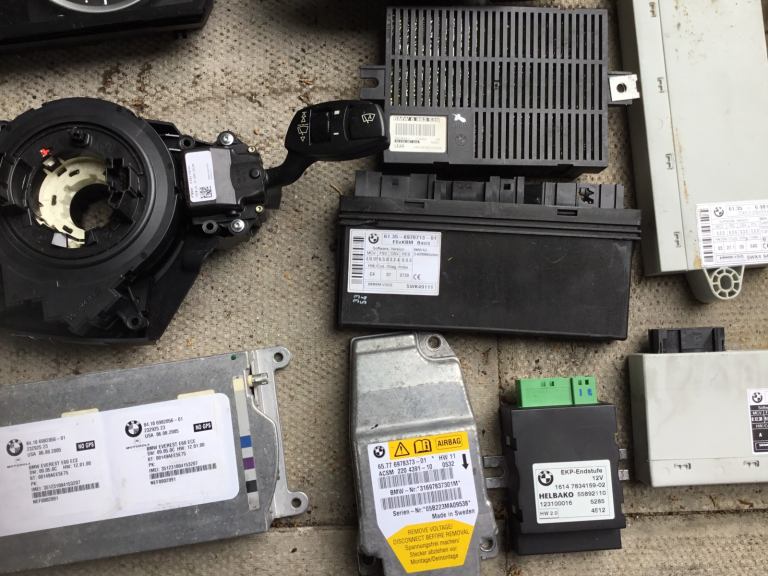 BMW M6 e63 interior electronic parts 