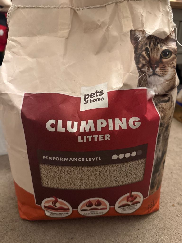Cat clumping litter 