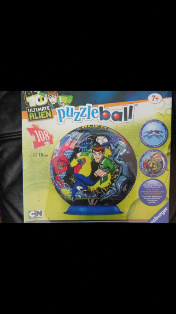 Ben 10 Ultimate Alien Puzzleball Age 7+ (Sealed)