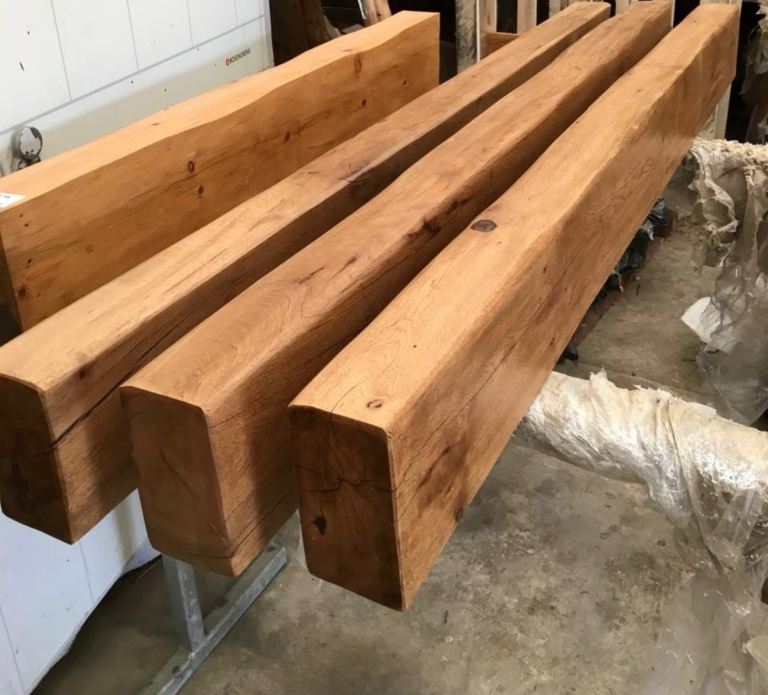 Reclaimed Timber Mantles for sale
