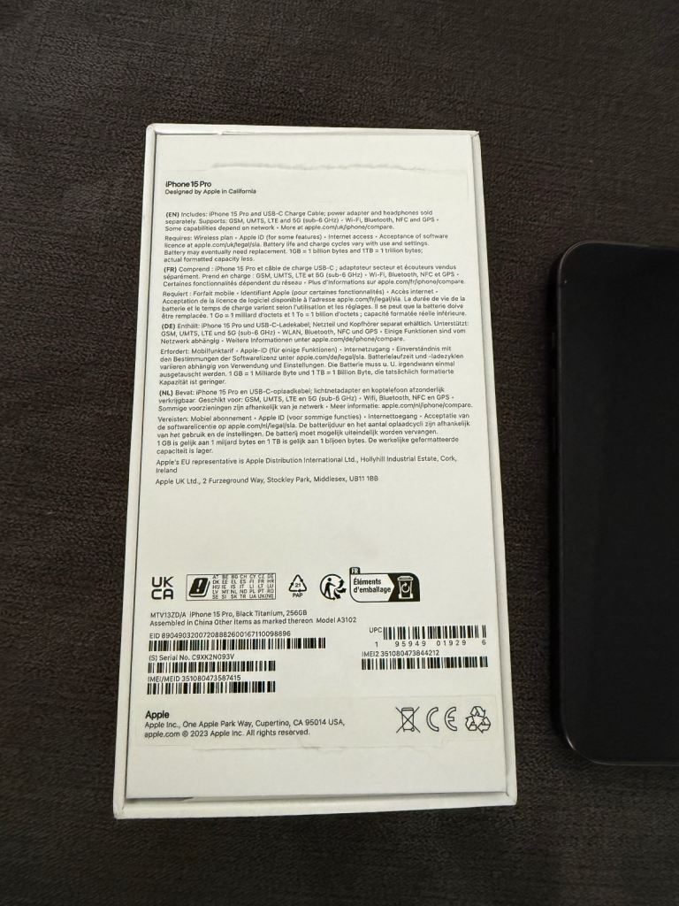 iphone 15 pro 256GB Unlocked