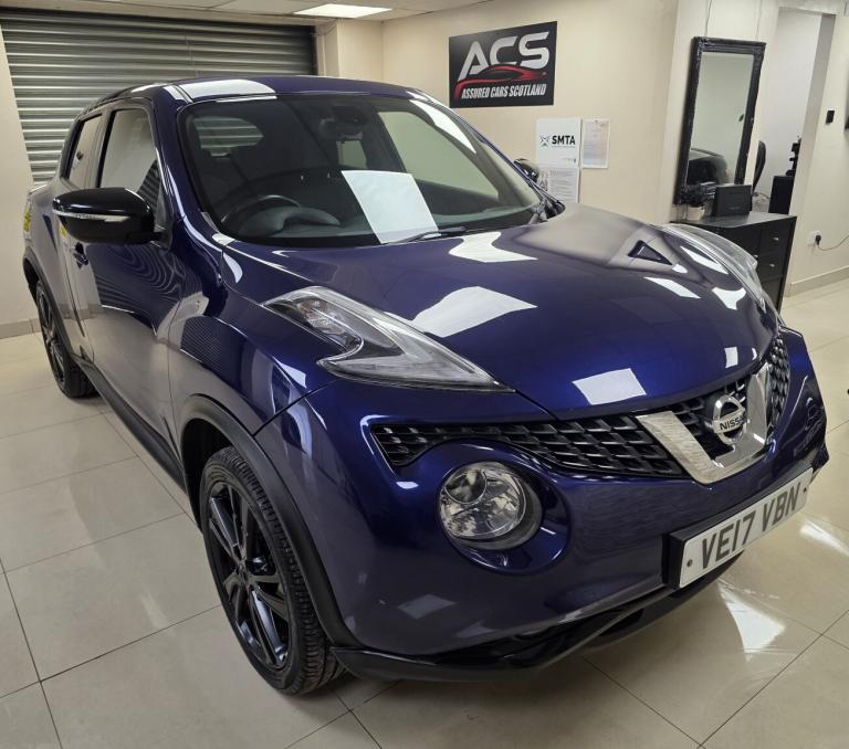 NISSAN JUKE 1.2 DIG-T N-Connecta Blue Manual Petrol WARRANTY 12 MONTHS MOT