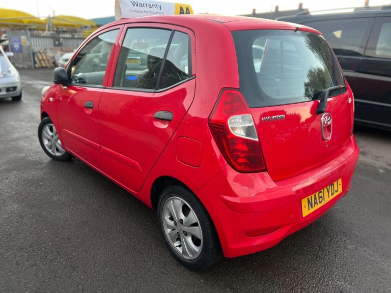 2011 Hyundai i10 1.2 Classic Euro 5 5dr HATCHBACK Petrol Manual