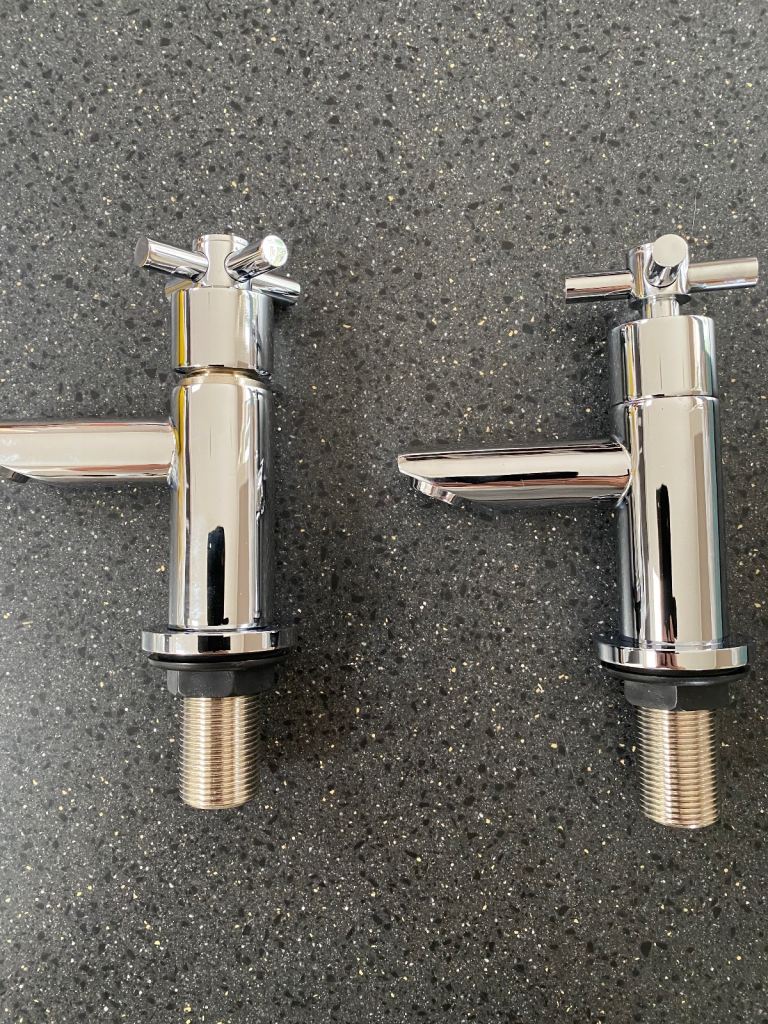 image for Stunning Crome Bath Taps New In Box