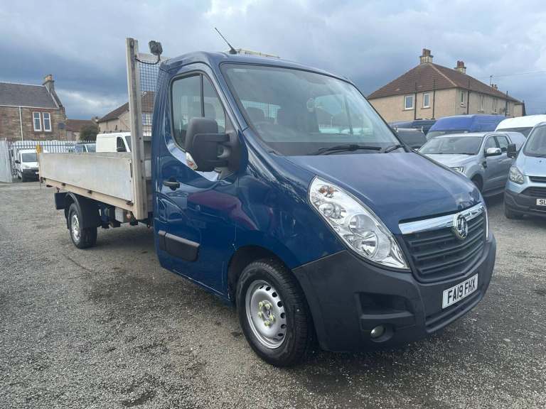 2019 Vauxhall Movano 2.3 CDTI H1 Chassis Cab 130ps S/CAB TIPPER F3500 CHASSIS CAB Diesel Manual