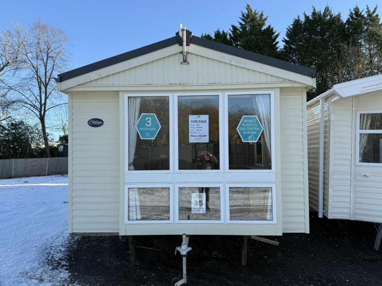 3 Bed Static Caravan - DG, CH, New Carpet - Offsite Sale, Own Land, Farms