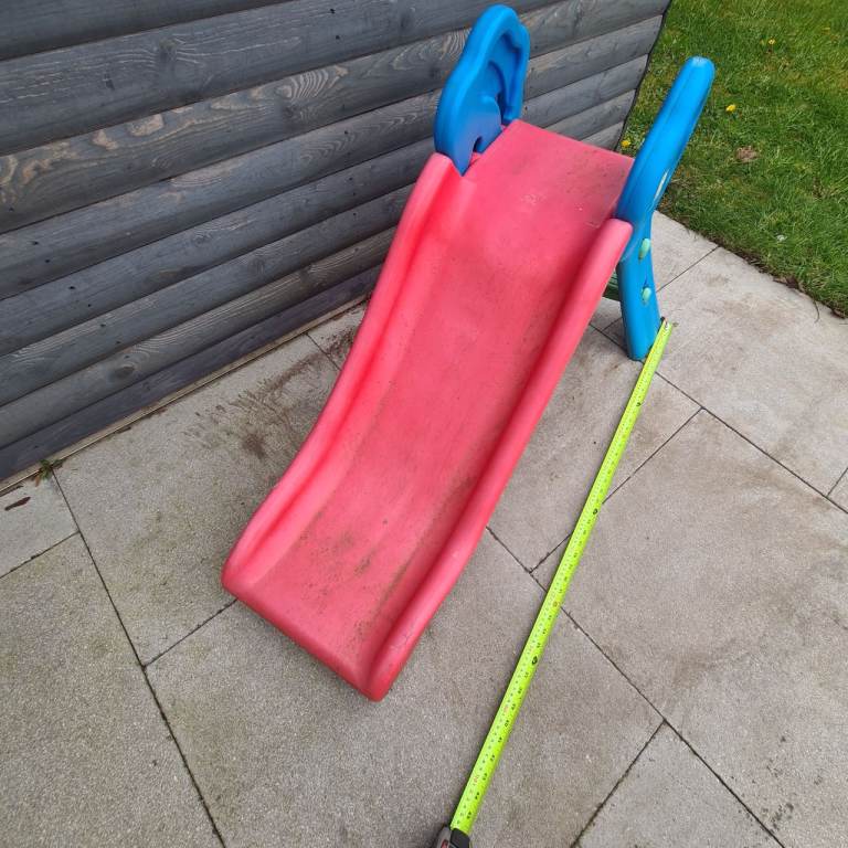Multicoloured Plastic Toddler Slide – Good Condition Fun!