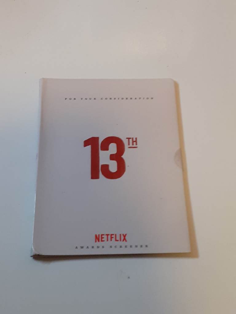 13th Netflix Awards Screener BAFTA For Your Consideration DVD 