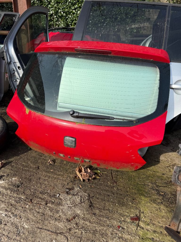 Seat Ibiza Bootlid 2008 - 2015 3 Door Model 