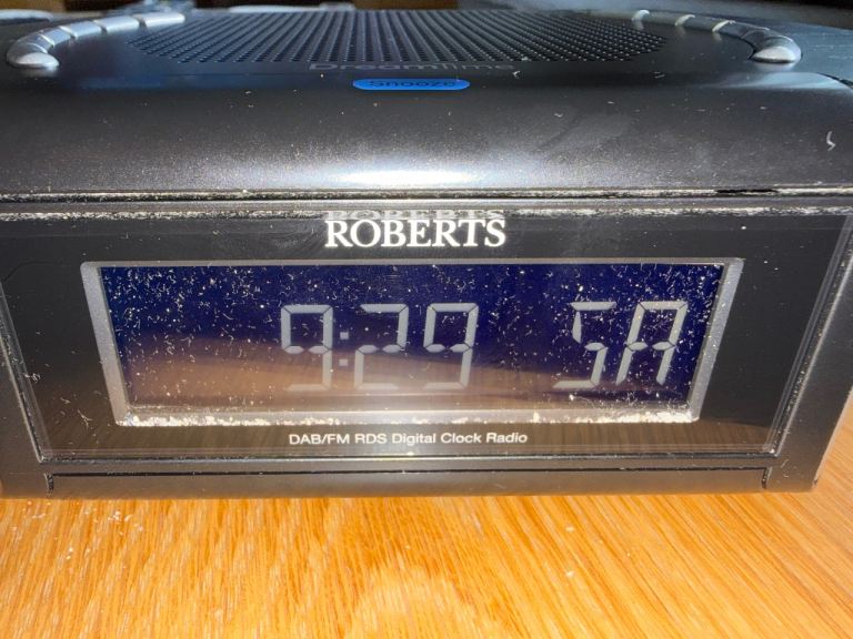 Roberts DreamTime DAB/FM Digital Clock Radio with Dual Alarm