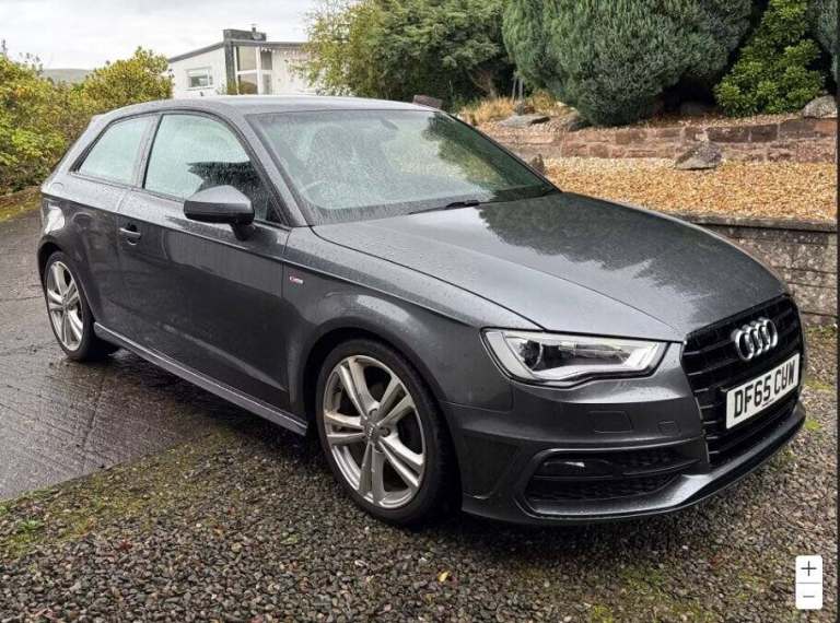 2015 Audi A3 2.0 TDI S line Hatchback 3dr Diesel Manual Euro 6 (s/s) (Nav) (150 ps) Hatchback Die...