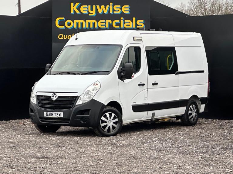 2018 Vauxhall Movano 2.3 CDTi 3500 FWD L2 H2 Euro 6 5dr PANEL VAN Diesel Manual