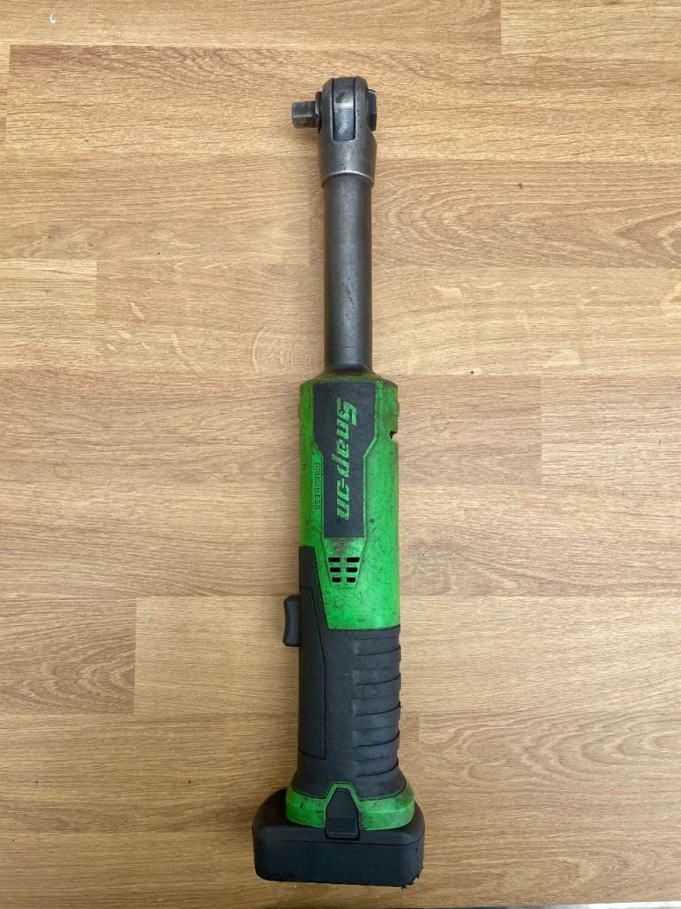 Snap-on CTR867AG 3/8" Brushless Long Neck Ratchet + 2.5Ah Battery