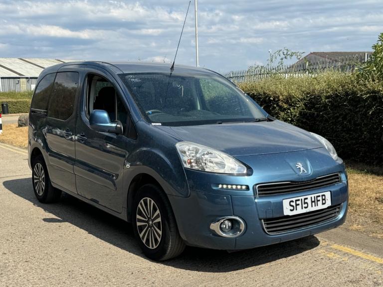 2015 PEUGEOT PARTNER TEPEE 1.6 e-HDI S AUTO, £35 TAX, WHEELCHAIR RAMP, 42k MILES