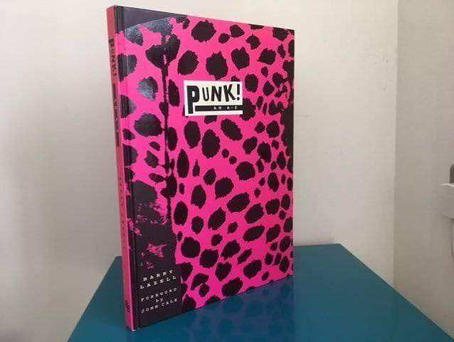 Punk! Large Hardback Book – Pink Leopard Print Cover, Good Condition, Punk! An A-Z Lazell, Barry