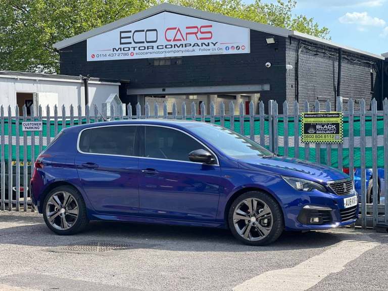2018 Peugeot 308 1.2 PureTech 130 GT Line 5dr EAT6 HATCHBACK PETROL Automatic
