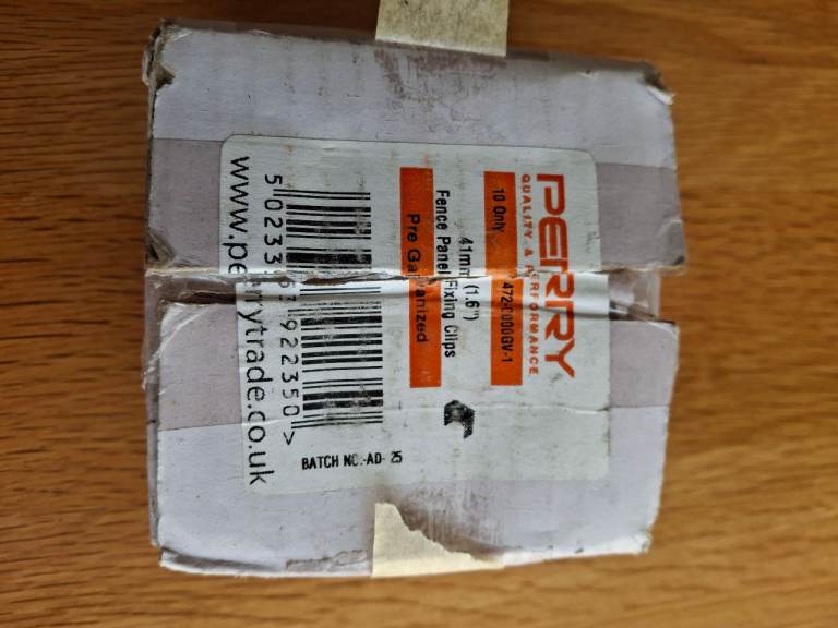 Fence Panel Fixing Clips
