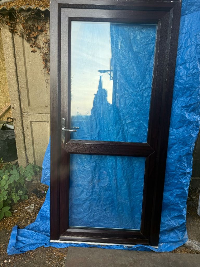  uPVC glazed door 