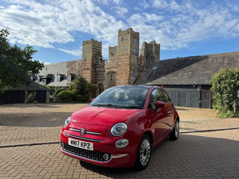 2017 Fiat 500 1.2 Lounge 3dr HATCHBACK Petrol Manual