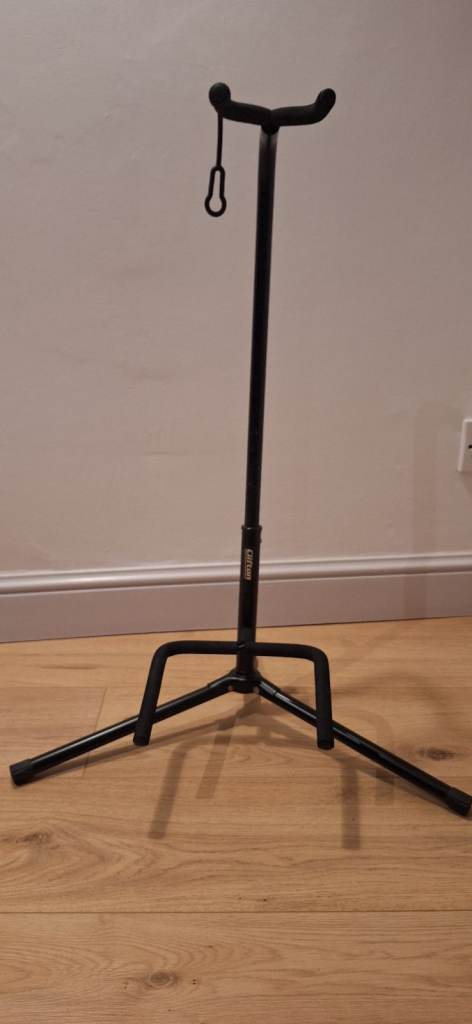 Star Fire 12 string acoustic guitar with case, capo, stand, strap and book.