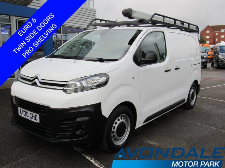 2020 Citroen Dispatch BlueHDi 1000 Enterprise XS Euro 6 Van with Shelving Roof rack 1.5 6dr Panel...