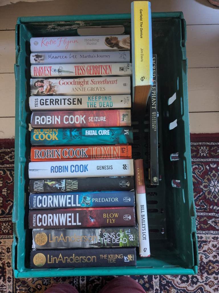 Job lot of Hardback Books 