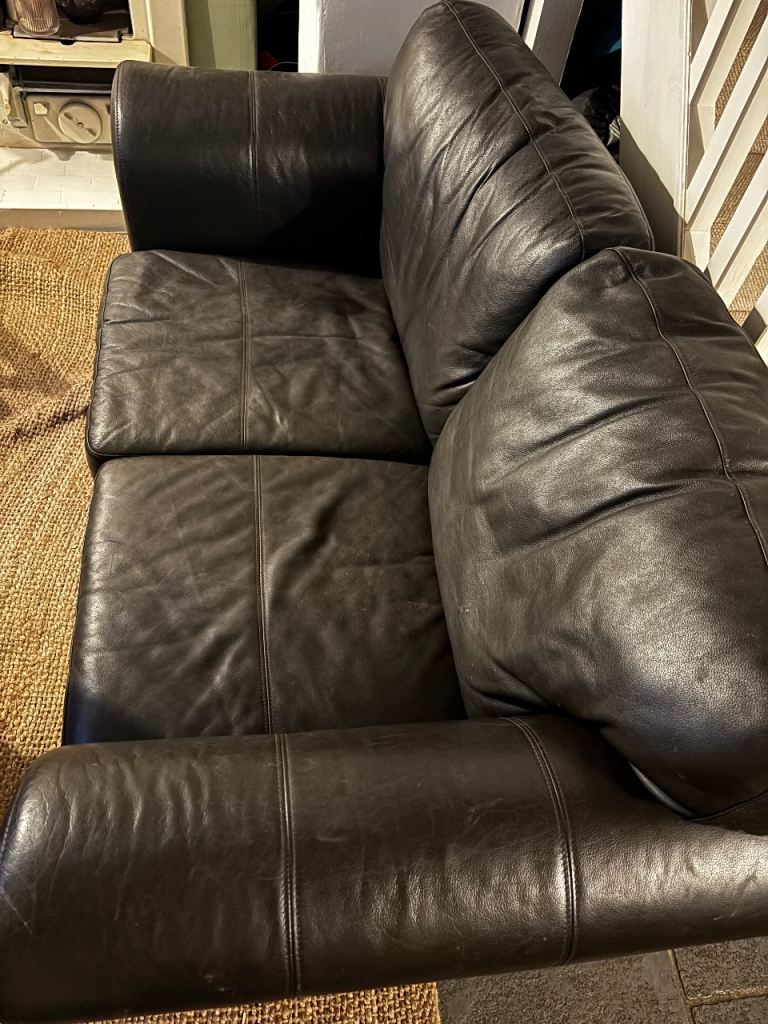 Next Leather Sofa £50
