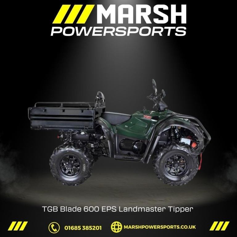 TGB Blade 600cc Landmaster ATV - TGB Main Dealer - 5 Year Warranty!