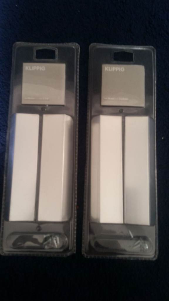 Ikea Klippig Chrome Drawer Handles