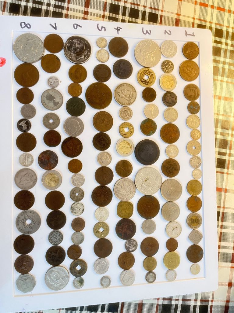 Large Collection of World Coins – Assorted Ages