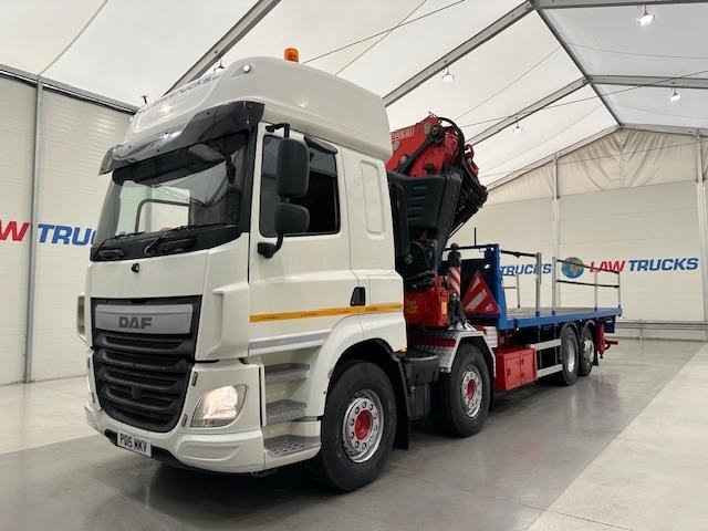 DAF CF 410 8x2 Flatbed Fassi F660 Crane Manual
