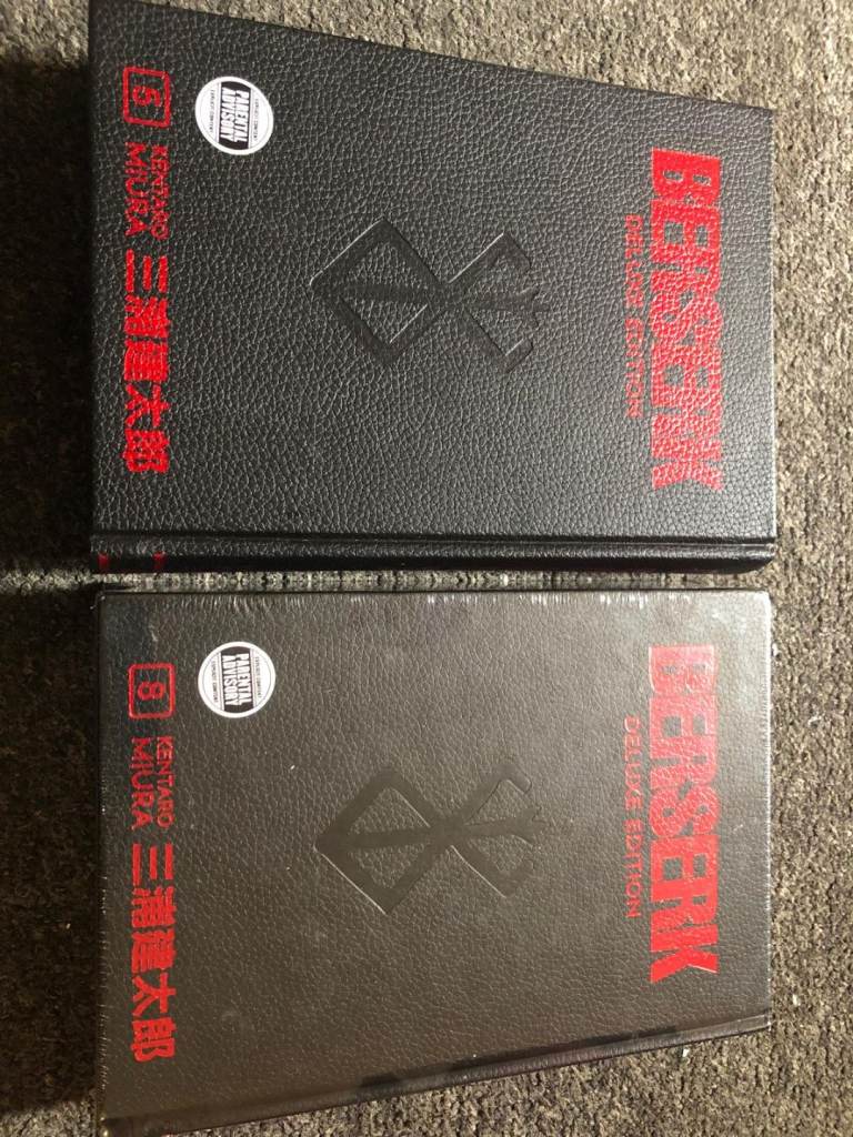 Berserk Books Editions 5 & 8