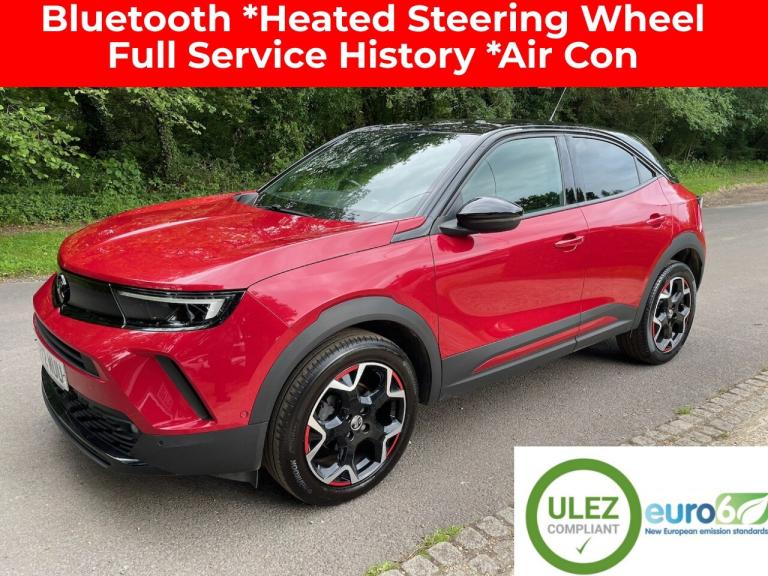 2022 Vauxhall Mokka 1.2Turbo GS Line Petrol Automatic Suv In Red - Euro 6 HATCHBACK Petrol Automatic