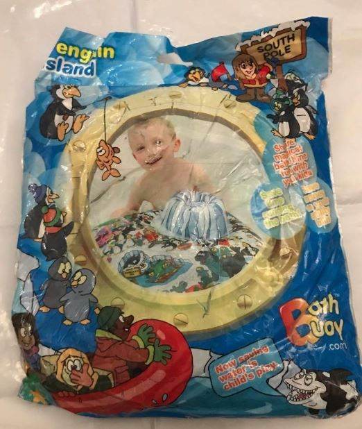Inflatable bath toy