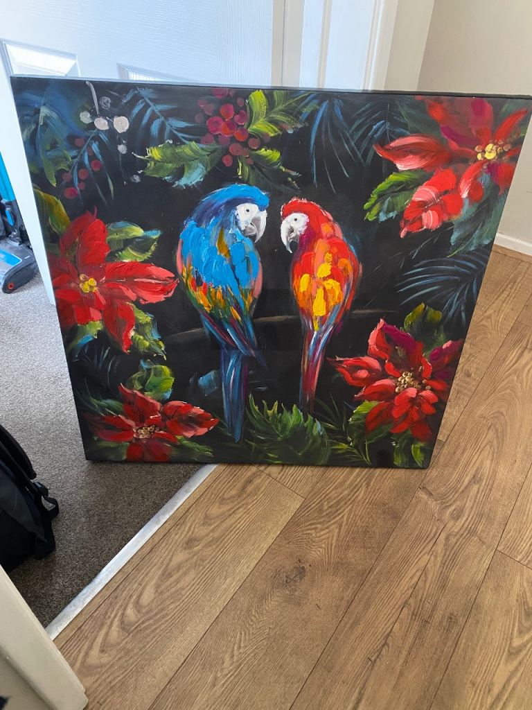 Parrot painting 