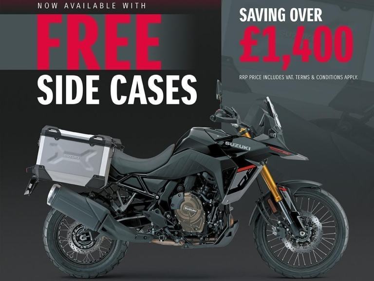 2026 Suzuki DL800 V-Strom 800 DE DL-800, Free Panniers