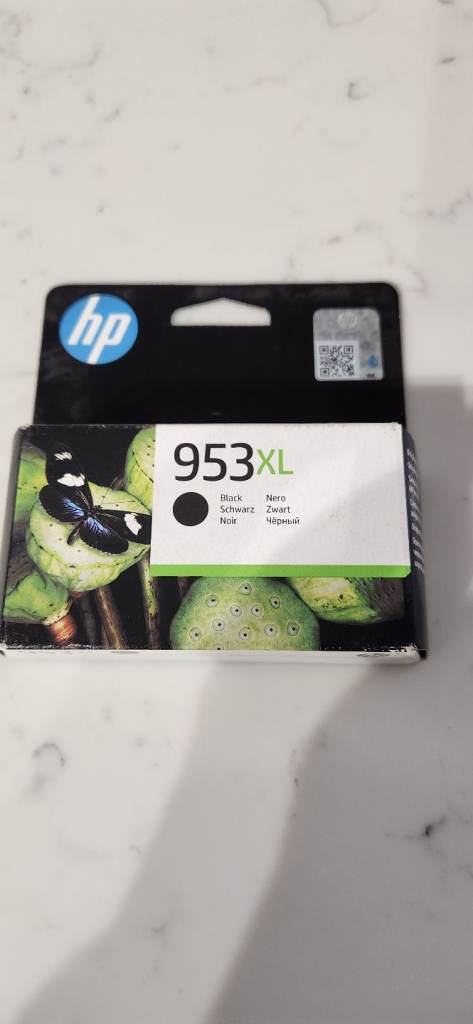 HP 953XL0AE L0S7 Black Ink Cartridge Genuine Original