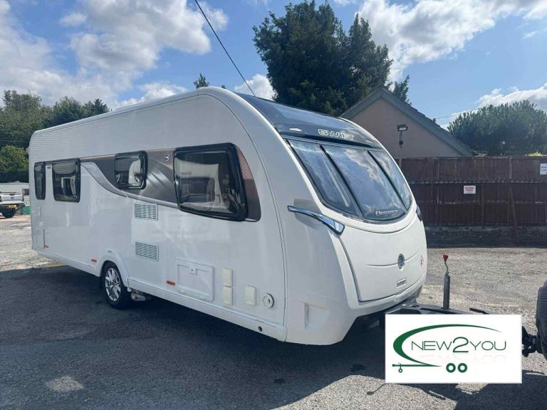 2018 Swift Elegance 580 4 Berth - Transverse Bed Caravan - STOCK E166