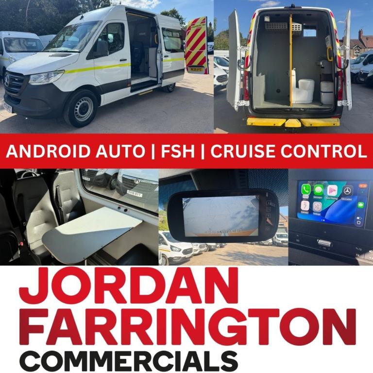  2021 MERCEDES BENZ SPRINTER 315 RWD EURO 6 WELFARE VAN CREW VAN *** 8 SEATS ***