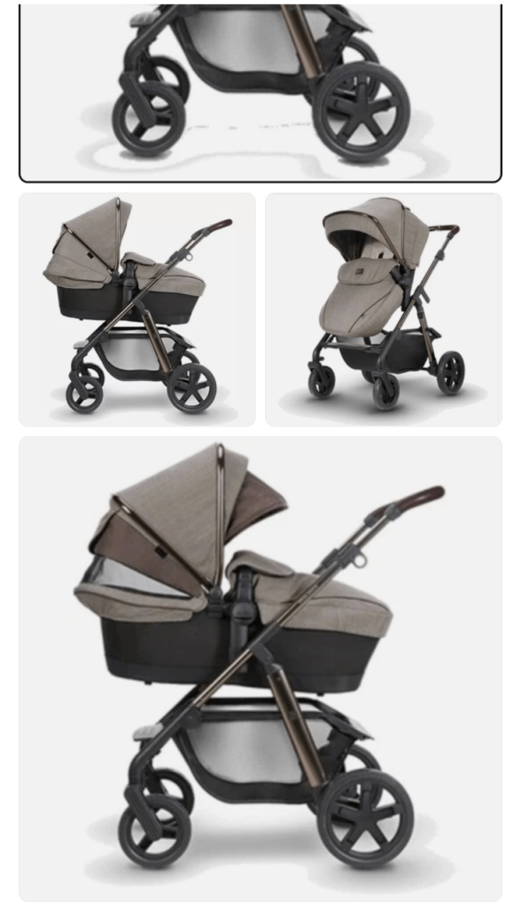 Limited edition silver cross Pioneer Pram