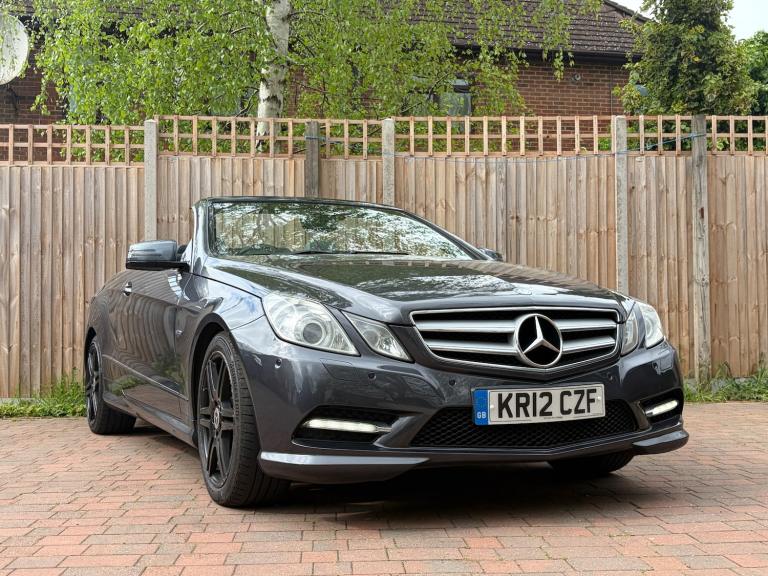 2012 Mercedes-Benz E Class 2.1 E250 CDI BlueEfficiency Sport Cabriolet 2dr