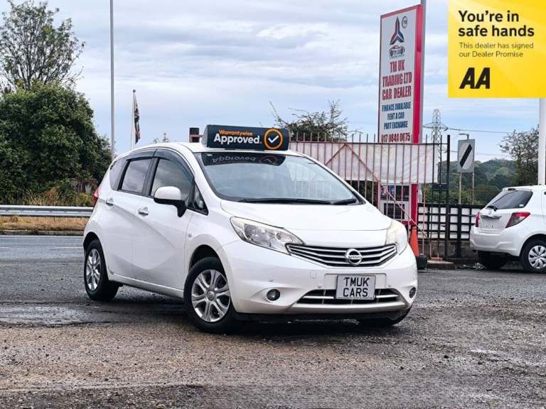 2014 Nissan Note 1.2 Petrol Automatic P/Leather 2 Keys ULEZ Compliant Hatchback Petrol Automatic