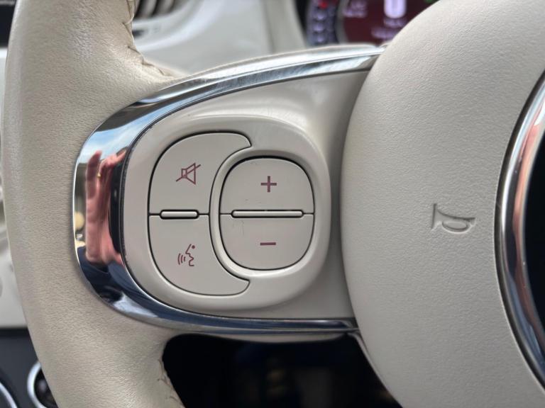 2019 Fiat 500 1.2 Lounge Dualogic Euro 6 (s/s) 3dr Petrol