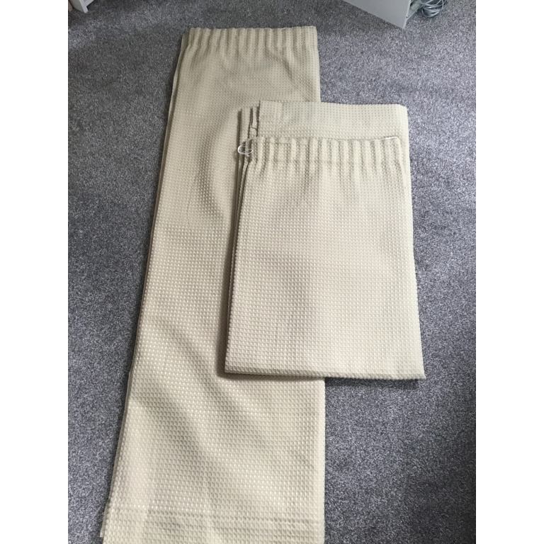 Curtains 66” wide x54”drop £5 pair