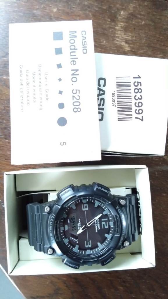 Casio Solar Powered Watch