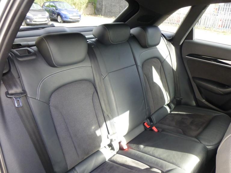 AUDI Q3 AUDI Q3 2.0 TDI 150 BHP QUATTRO BLACK EDITION EURO6 ULEZ SUV 2018