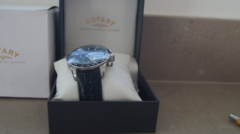 A Mens Rotary Tachymeter Wrist Watch