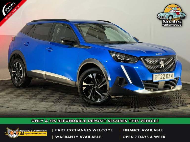 LOW MILEAGE 2022 PEUGEOT 2008 ALLURE PREMIUM 1.5 DIESEL SUV 1 OWNER FROM NEW